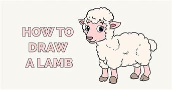 Image result for Drawing of Lamb