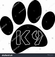 Image result for K9 Supporter Paw Print