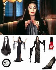 Image result for Morticia Costume DIY