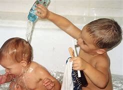 Image result for Babies in Bath