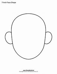 Image result for Oval Face Shape Printable