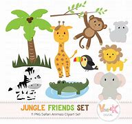 Image result for Baby Boy Jungle Animals Clip Art