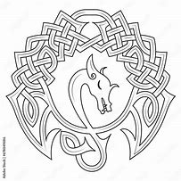 Image result for Irish Celtic Dragon