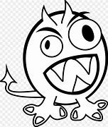 Image result for Monster Clip Art Black and White