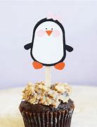 Image result for Penguin Cupcake Toppers