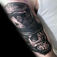 Image result for Skull with Top Hat Tattoo