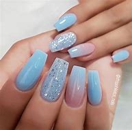 Image result for Nail Designs with Blue Tips