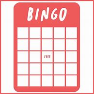 Image result for Free Blank Bingo Cards