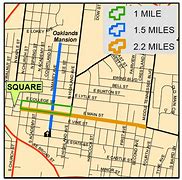 Image result for Printable Map of Murfreesboro TN