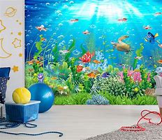 Image result for Underwater Scene Wall Murals