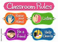 Image result for Classroom Rules Text