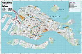 Image result for Venice Sightseeing Map