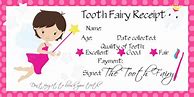 Image result for Tooth Fairy Receipt. Printable