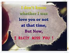 Image result for I Really Miss You