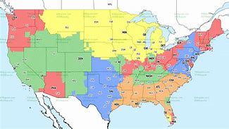 Image result for NFL Week 5 Coverage Map