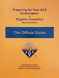 Image result for ACS Organic Chemistry