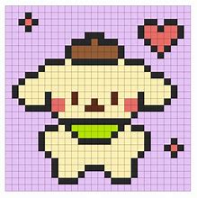 Image result for Anime Pixel Art Grid Easy