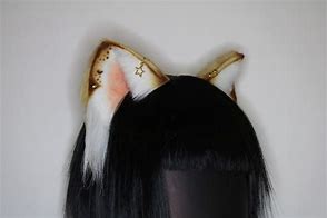 Image result for Brown Cat Ears Headband