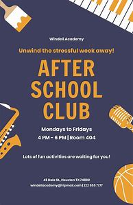 Image result for School Music Club Poster