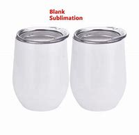 Image result for Sublimation Wine Tumbler Blanks