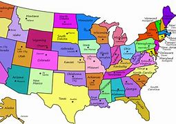 Image result for 3D Labled United States Map