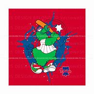 Image result for Phillie Phanatic SVG