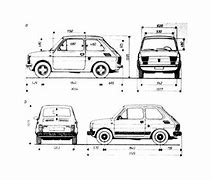 Image result for Fiat 126P Blueprint