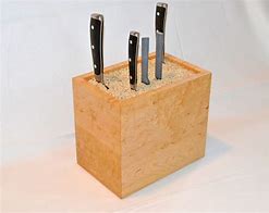 Image result for Wood Knife Block