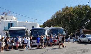 Image result for Mykonos Bus Routes Map