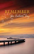 Image result for Remember the Sabbath