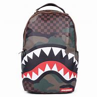 Image result for Sprayground Camo Shark Backpack