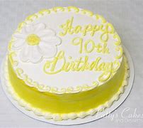 Image result for Yellow Flower Birthday Cake