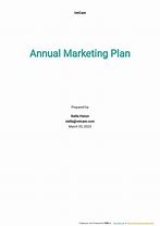 Image result for Free Annual Plan Template