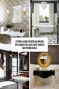 Image result for Art Deco Bathroom Tub