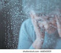 Image result for Sad Behind Glass Window