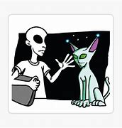 Image result for Alien Petting Alien Cat