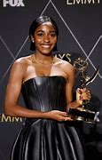 Image result for Ayo Edebiri Emmy Win