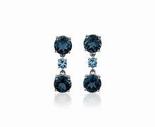 Image result for Swiss Blue Topaz Earrings