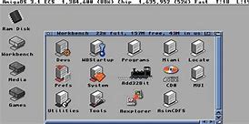 Image result for Amiga 500 Workbench