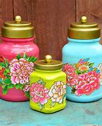 Image result for Decoupage Jars