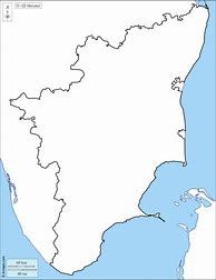 Image result for Tamil Nadu Plain Map