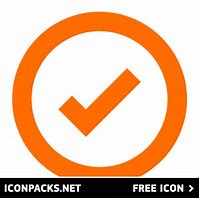 Image result for Orange Done Check Free Clip Art