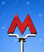 Image result for Moscow Metro Sign