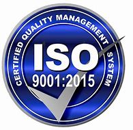 Image result for ISO 9001 Logo Black and White