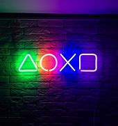 Image result for PlayStation LED Neon Sign