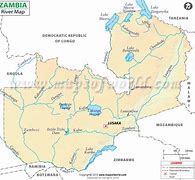 Image result for Zambia Rivers Map of Africa