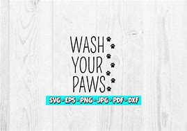 Image result for Dog Washing Paws SVG