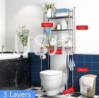 Image result for Stainless Steel Toilet Rack