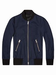 Image result for Bomber Jacket with Brass Button and Zipper