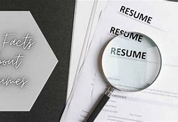 Image result for Fun Facts About Resumes